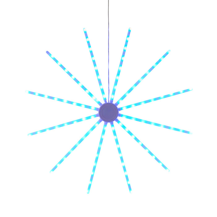 LED-stjärna 96 LED Multifärg Ø60 cm Stemning